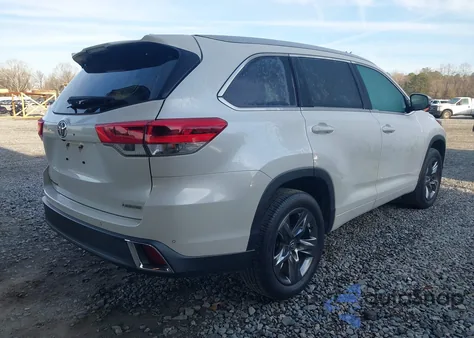 2018 Toyota Highlander Limited Platinum z USA, uszkodzony, nr VIN 5TDYZRFHXJS265209